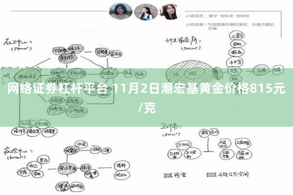 网络证劵杠杆平台 11月2日潮宏基黄金价格815元/克