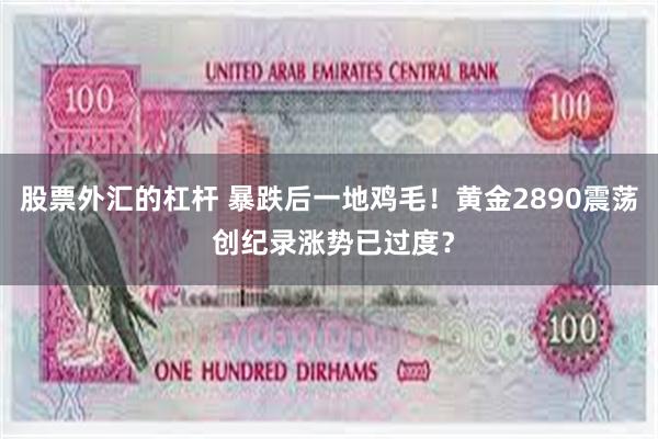 股票外汇的杠杆 暴跌后一地鸡毛！黄金2890震荡 创纪录涨势已过度？