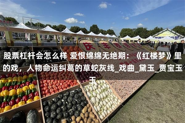 股票杠杆会怎么样 爱恨绵绵无绝期：《红楼梦》里的戏，人物命运纠葛的草蛇灰线_戏曲_黛玉_贾宝玉