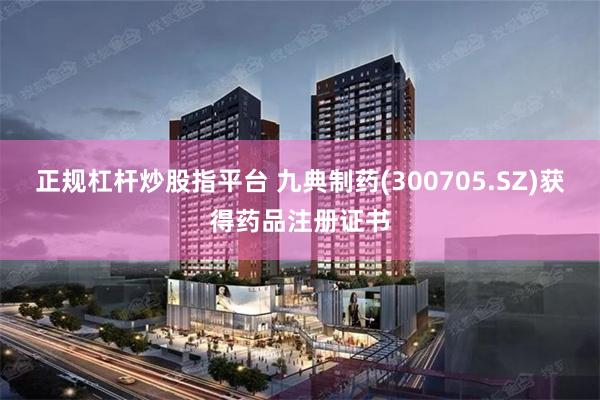 正规杠杆炒股指平台 九典制药(300705.SZ)获得药品注册证书