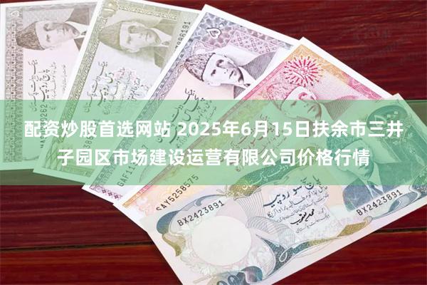 配资炒股首选网站 2025年6月15日扶余市三井子园区市场建设运营有限公司价格行情