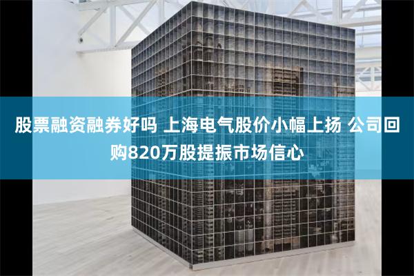 股票融资融券好吗 上海电气股价小幅上扬 公司回购820万股提振市场信心