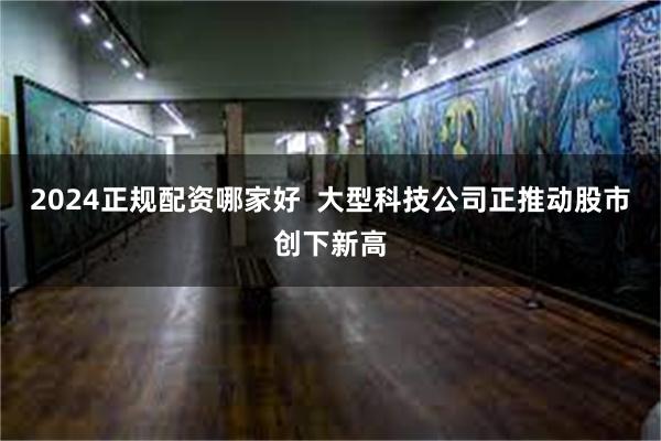 2024正规配资哪家好  大型科技公司正推动股市创下新高